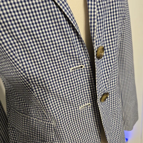 JCrew: Women's Blue Blazer - Picture 3 of 5